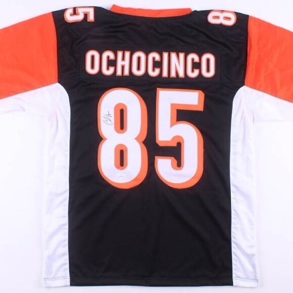 Chad "Ochocinco" Johnson Signed Bengals Jersey - Picture 1 of 4